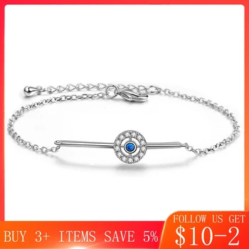 

CodeMonkey 2020 New Arrival Roulette Crystal Bracelet Gennuie 925 Sterling Silver Eyes Bracelet Hot Sale Fashion Jewelry CMB101