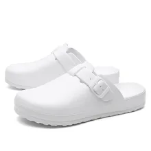 Унисекс; Водонепроницаемая Обувь для спальни; тапочки; модная женская и мужская однотонная обувь для дома и улицы; садовая обувь; тапочки; Sapatos