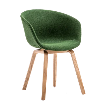 

Factory store dining chair Nordic solid wood simple negotiation 4S shop net red back