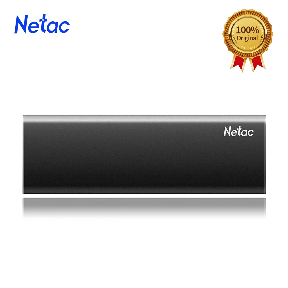 Netac ZSLIM Портативный внешний SSD 1 ТБ 2 500 Гб 250 ГБ Тип жесткого диска C USB 3