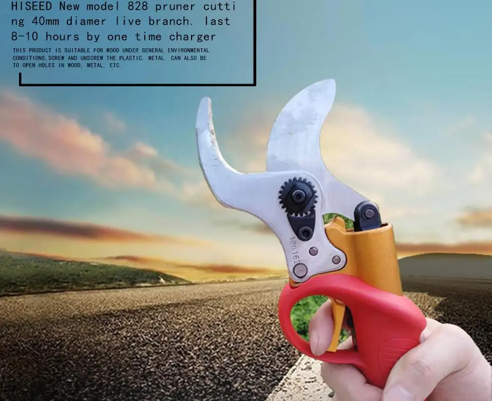 2019 New 30mm Electric Cutting Bypass Pruner Garden Power