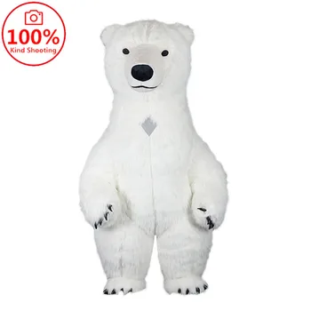 

2.6m Inflatable Bear Panda Pika Mascot Costume Adult Fancy Dress Furry Christmas Party Mascot Costume Halloween Carnival Costume