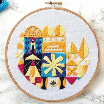

Christmas Gift Embroidery Kit Embroidery Kits for Beginners Diy Embroidery Embroidery Flower Embroidery Embroidery Applique