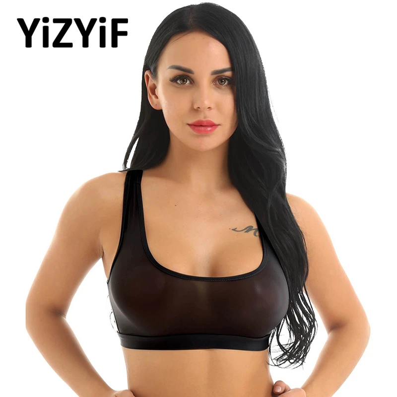 womens sheer tank tops