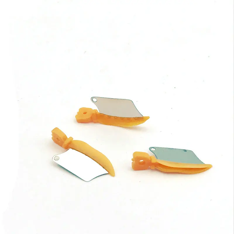 Koop New Dental Wedge Mes Prime Tanden Interproximal Plastic Wedge Mes met Dental Rvs Matrix 40 stks doos