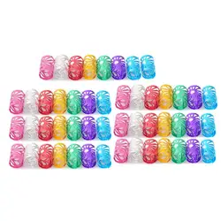 50 pces/100 pces cabelo dread tranças decorativas mini glitter para maquiagem contas de cabelo trança pavor grânulos