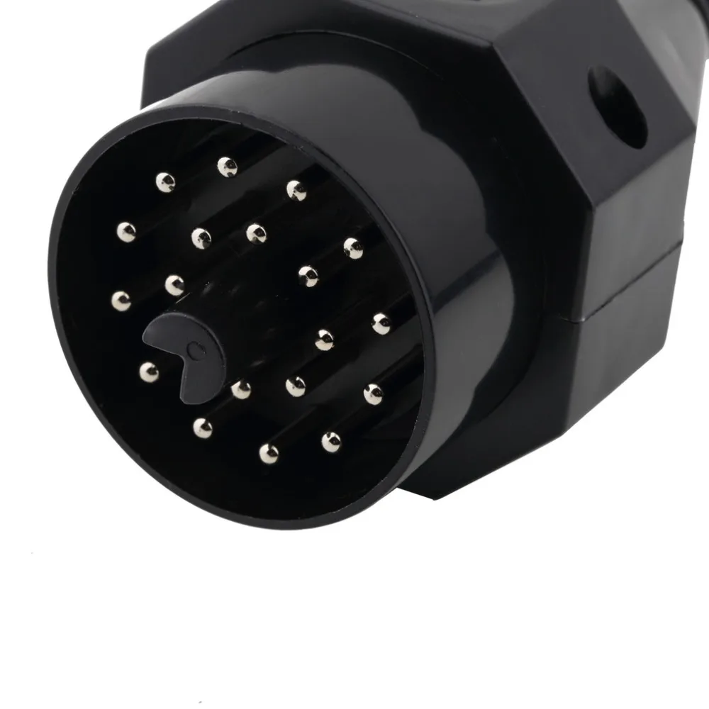 OBD II адаптер для автомобиля 20 pin к OBD2 16 PIN разъем e36 e39 X5 Z3 для автомобиля диагностические кабели и разъемы