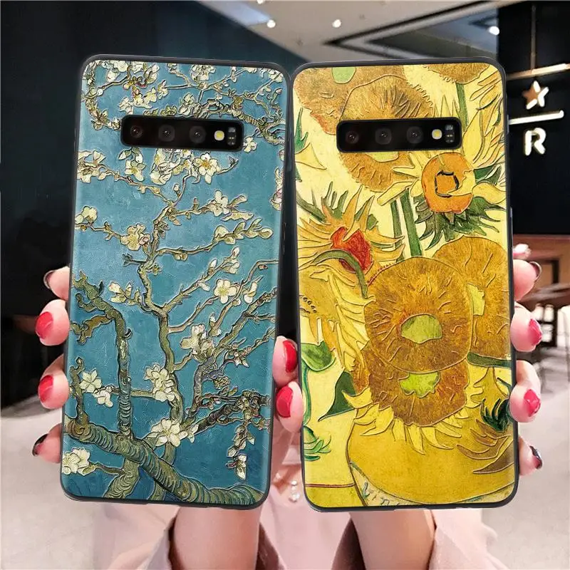 Роскошные 3D крышка тиснения для samsung Galaxy A50 A70 A10 A20e A30 A40 A60 A3 A5 A7 A9 A6 A8 плюс S10 плюс S10e чехлы