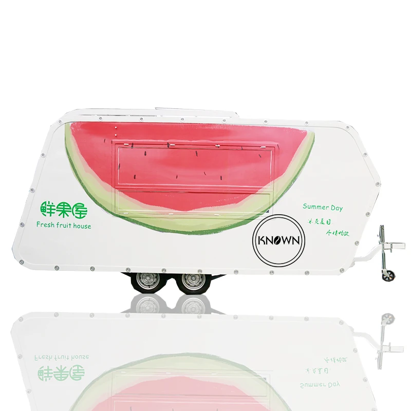 

Mobile food trailer for snack fast food cart/truck/trailer outdoor with fast delivery time