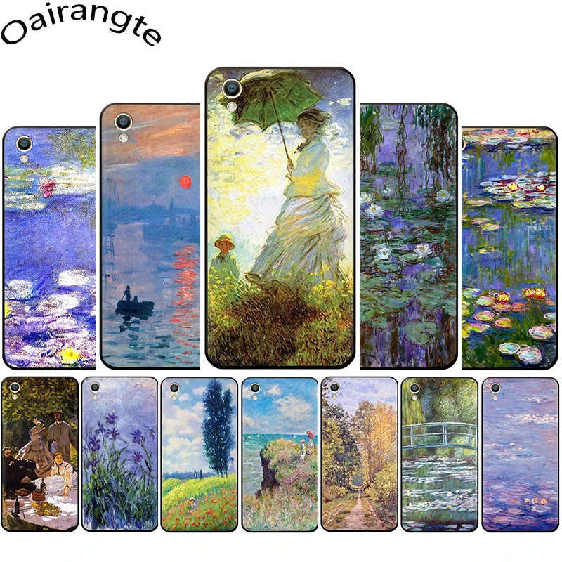 

Claude Monet phone case for OPPO K5 A5 A9 Reno Z 2 10X Ace 2Z 2F Realme 2 A5 3 5 pro XT X2 X Lite Q