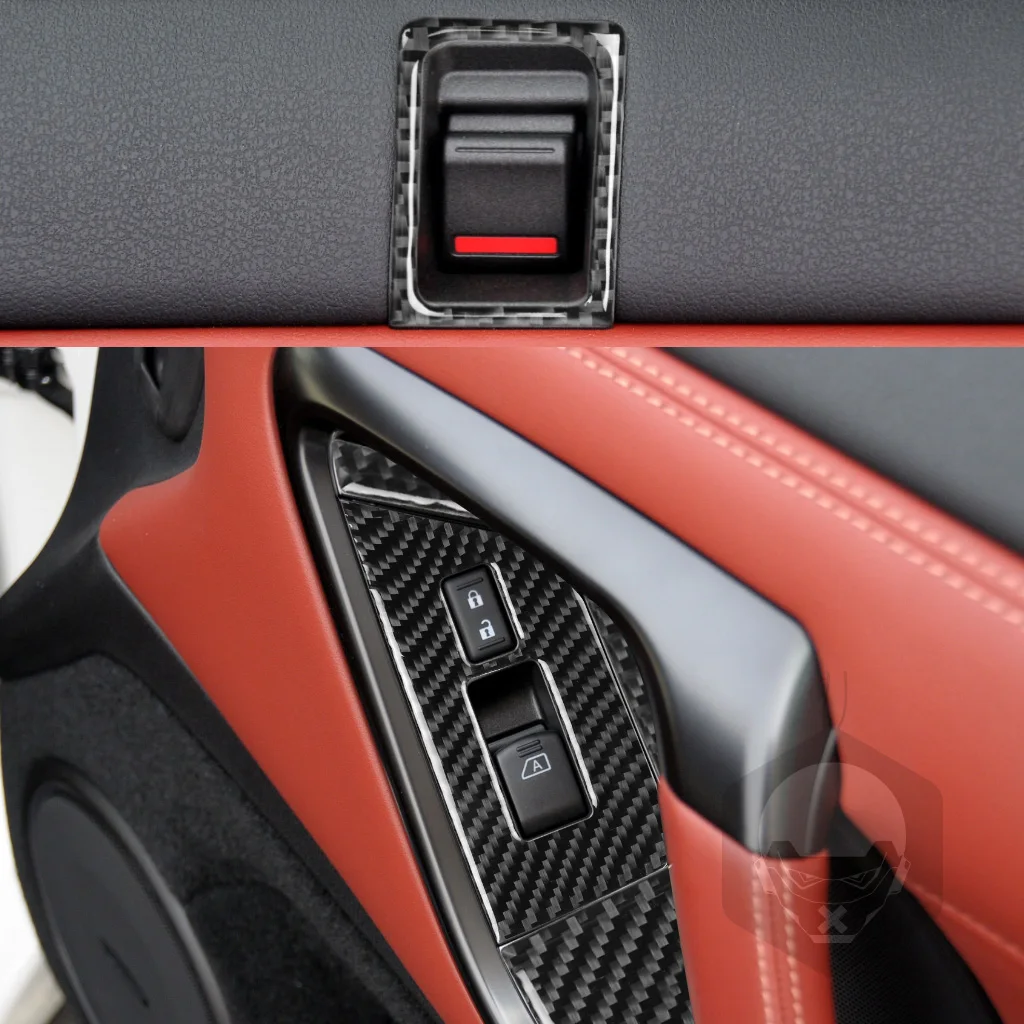 닛산 GTR R35 2008 2009 2010 2011 2012 2013 2014 2015 2016 풀 세트 정장 실제 탄소 섬유 스티커 자동차 인테리어 액세서리
