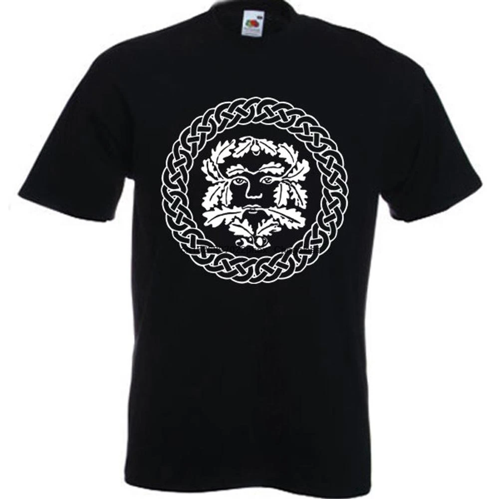 Зеленая Мужская языческая футболка | одежда