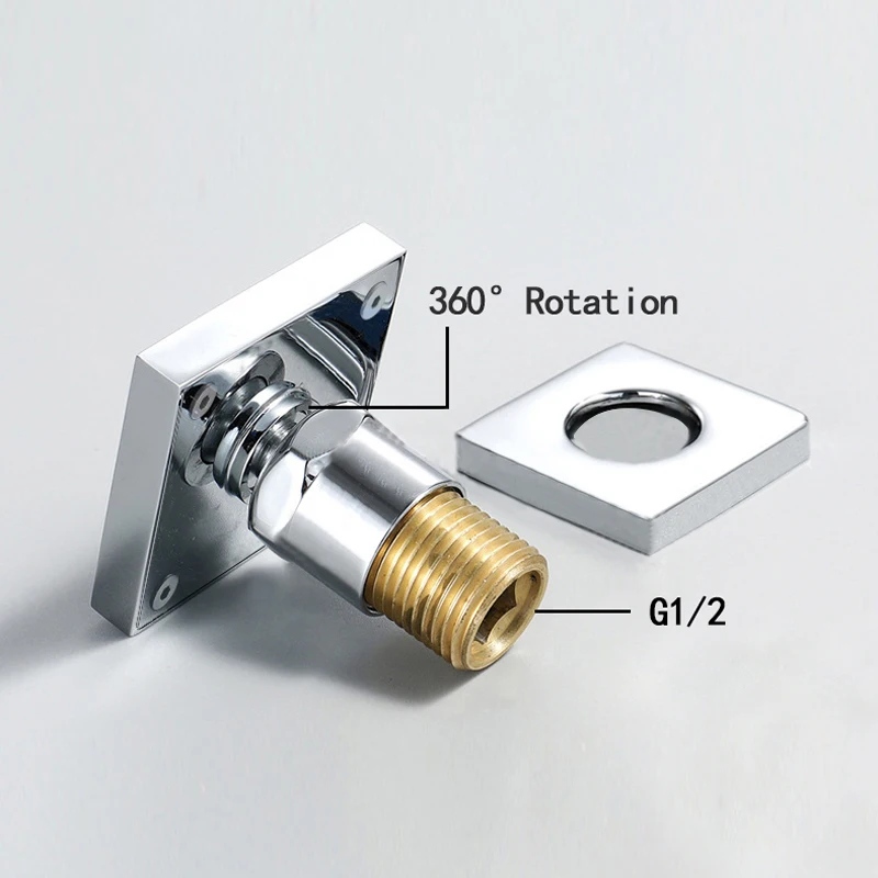 Ceny 50mm mosiądz prysznic ciało Jet 2 Cal masaż dysze natryskowe Chrome opady deszczu prysznic oszczędzanie wody Jet łazienka moc prysznic załącznik