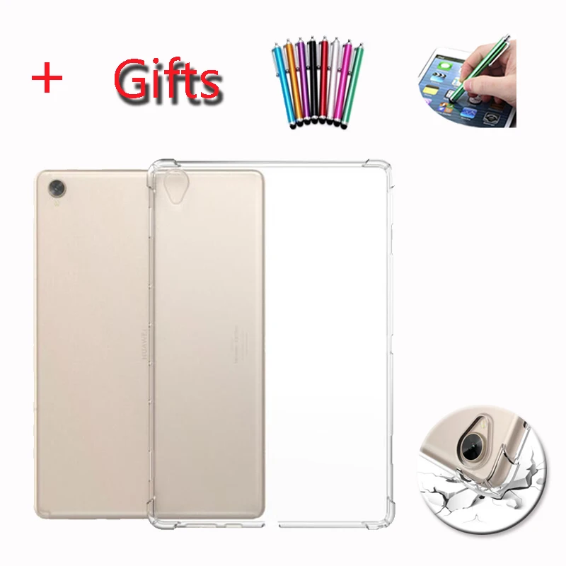 

Shockproof Transparent Tablet Case For Huawei Honor Play Pad 2 7.0 8.0 For MediaPad Media Pad T3 10 8.0 /T5 10.1 TPU Cover