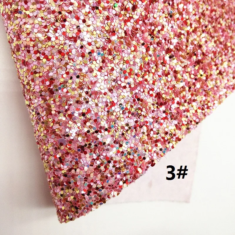 Розовый Блеск Ткань, личи искусственная ткань, пледы Синтетическая кожа ткань листы для лука A4 21x29 см мерцание Ming XM698 - Цвет: 3