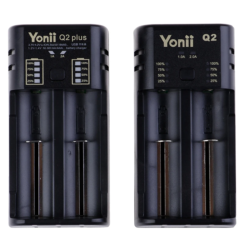 Lii-202 100B зарядное устройство, Зарядка 18650 26650 10440 16340 25500 перезаряжаемый 2 слота разъем NiMH литиевая батарея