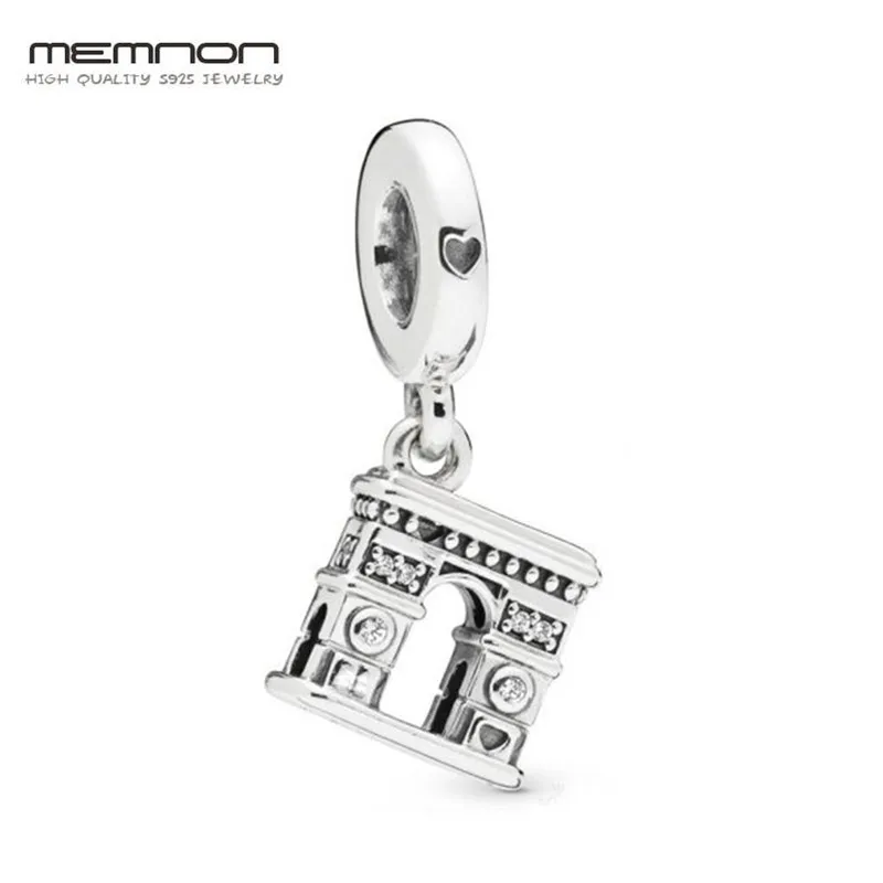 CHAMSS-2019-Summer-Collection-S925-Sterling-Silver-New-Arc-de-Triomphe-Dangle-Charm-Fits-Pandora-Bracelet_副本