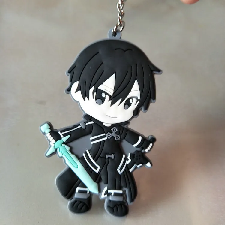 Sword Art Online Sequence спор меч арт брелок "онлайн" брелок силикагель стиль брелок Аниме