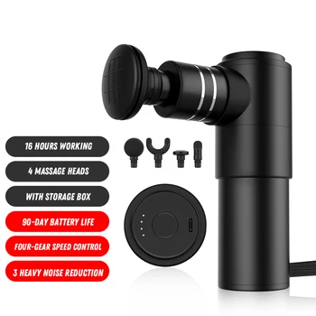 

Mini Electric Massage Gun Portable Muscle Pain Management Fascial Gun Deep Muscle Relaxation Fitness Massager Therapy Gun