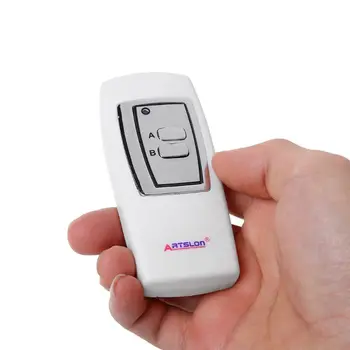 

Wireless Digital 2 - channel White Light Lamp Remote Control Switch Power WXTA