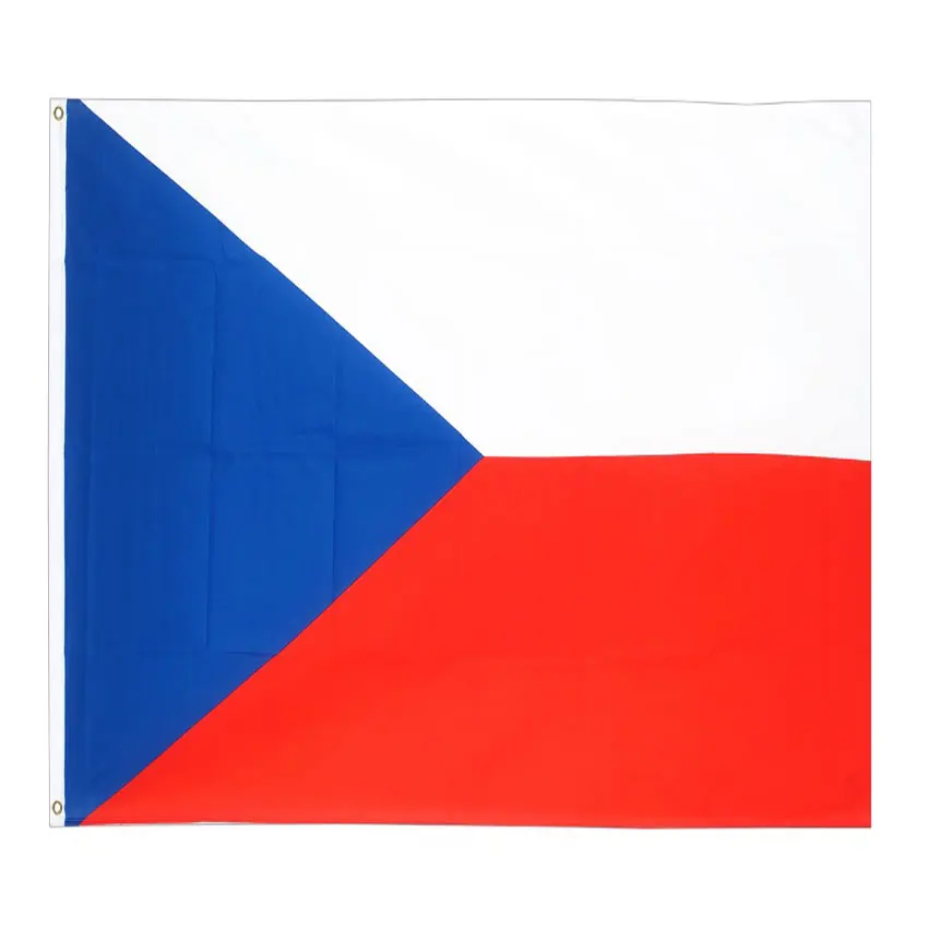 Горячая CZ CZE флаг Чехии для украшения 150x90 см polyester полиэстер пользовательские флаги и растяжки