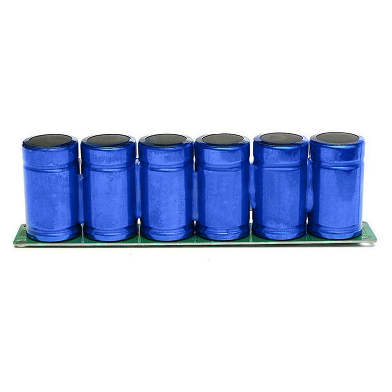 

1Set/6Pcs Farad Capacitor 2.7V 500F Super Capacitor with Protection Board OUJ99