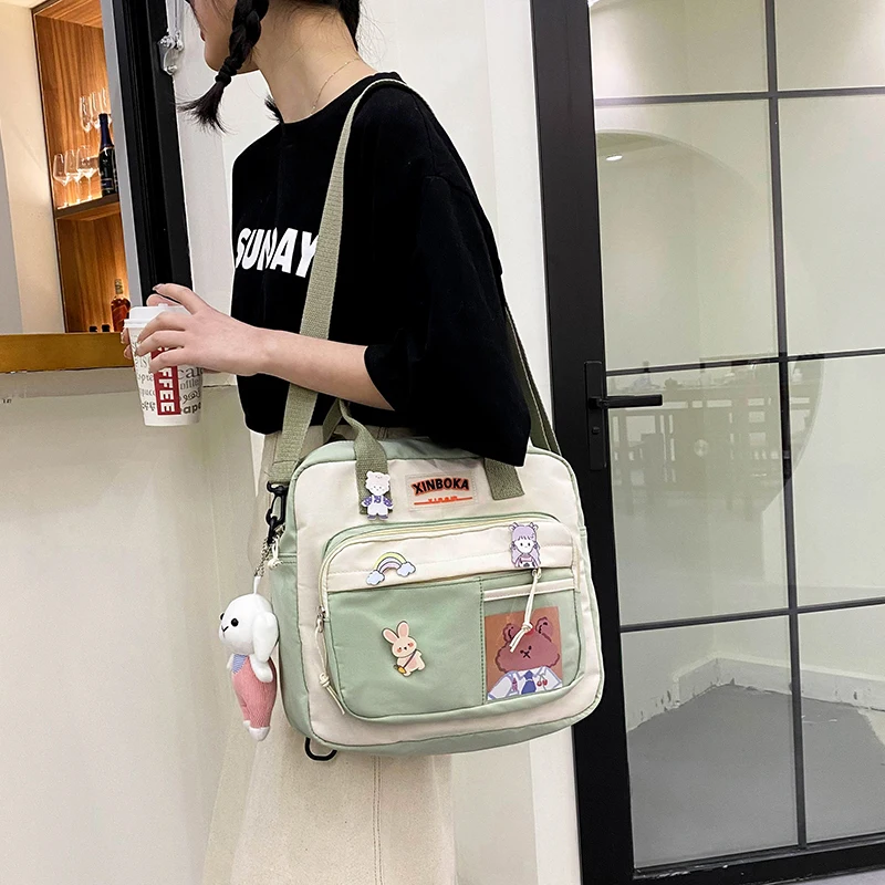 Stylish Backpacks expensive  Kawaii Horizontal Backpack for Teenage Girl Portable Multifunctional Travel Shoulder Bags Female Small Schoolbag Women Backpacks stylish backpacks for teenage girl