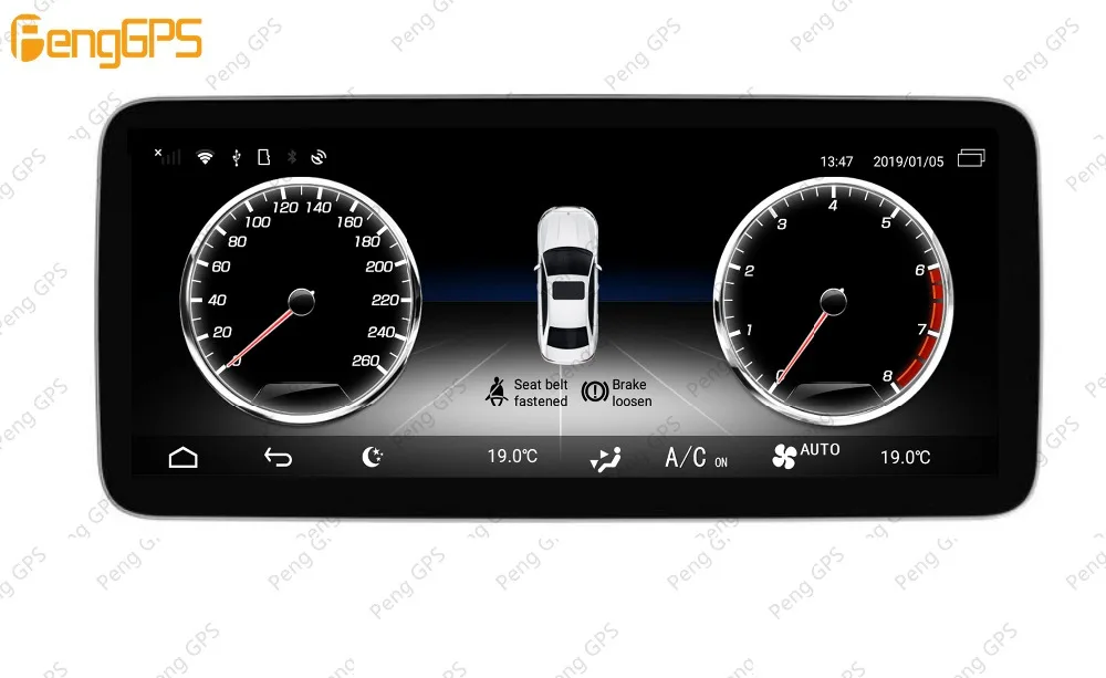 Cheap 10.25 " Android 8.0 4+32GB Built-in DSP Car no DVD Player multimedia Radio For Mercedes Benz GLA A class W176 2013-2019 GPS Nav 10