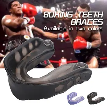 

Boxing Sports Mouthguard Gum Shield Tooth EVA Taekwondo Adult Mouth Guard Kicking Teeth Safety Clear
