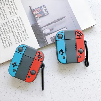 

Creative Silicone Protective Case For Airpods 1/2 Bluetooth Wireless Earphone Case Cover Shell for Nintend Switch Designer