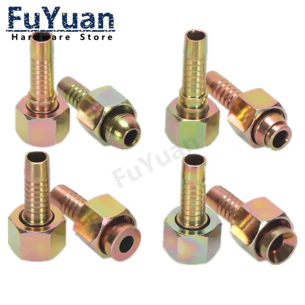 1pcsWithholdTypeTubingHighPressureHydraulicFittingMetricM12