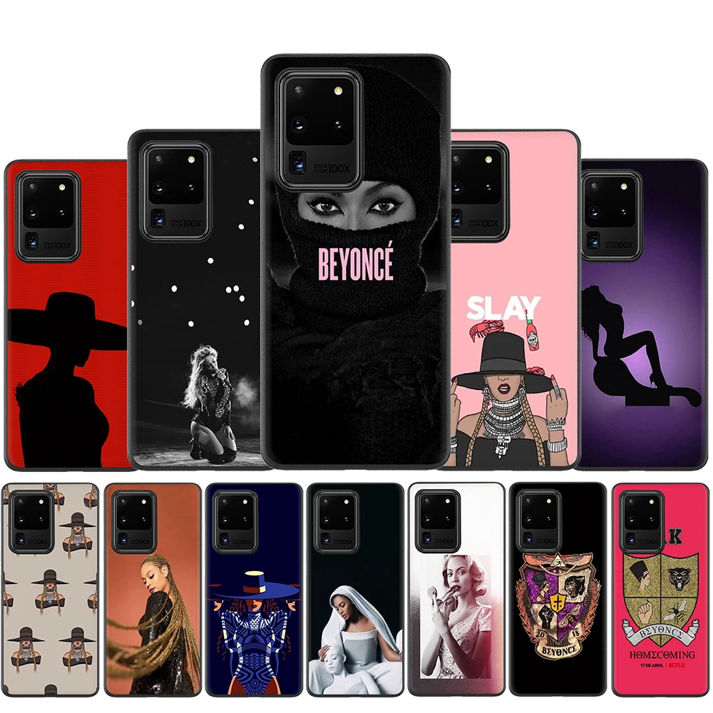 Beyonce Singer Silicone Case for Samsung S10 Note 10 Lite S20 Plus Ultra A01 A11 A21 A41 A51 A71 A81 A91 Beyonce Singer Silicone Case for Samsung S10 Note 10 Lite S20 Plus Ultra A01 A11 A21 A41 A51 A71 A81 A91