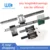 Linear schiene 2 stücke HGR20/HR25/HGR30 + 100 mm-1150mm und 4 stücke stahl HGH20/25/30CA oder HGW20/25/30CC block bearbeitete guide für CNC teile.