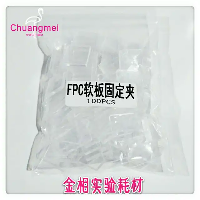 Puha Lemez Szelet Klip Négyzet Alakú Lágy Rögzítő Fpc Jó Átlátszóság