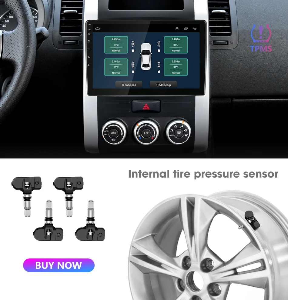 Perfect Jansite 10" Car Radio For Nissan X-Trail 2008-2012 4G RDS Android 2G+32G GPS Bluetooth 2.5D Multimedia Video players with frame 13
