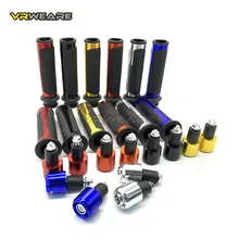 Универсальная рукоятка для мотоцикла, рукоятка для руля с ЧПУ, колпачки для руля, набор ручек 7/8 ''22 мм для уличных и гоночных мотоциклов, ручки с торцом