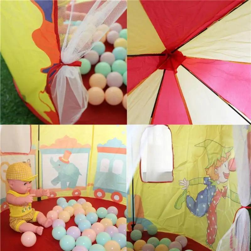 Игровая палатка портативный Принц Принцесса складной детский замок Cubby игровой домик детские подарки на открытом воздухе Funning игрушечные палатки