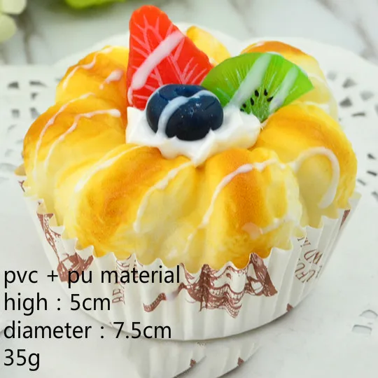 1pcs Artificial Simulation Fruit Cake Home Decoration Window Display Party Photography Props Valentine's Day Wedding Decortion food model food photography props kitchen food toys fake food prank toys