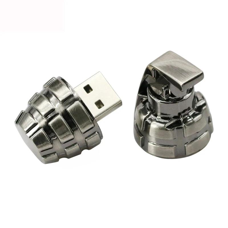 Флешка, USB диск, флеш-накопитель, гранаты, 4 ГБ, 8 ГБ, 16 ГБ, 32 ГБ, бомба, пушки, ручка-накопитель, подарки, металлическая флешка, USB флеш-накопитель