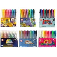 Sakura Gelly Roll Gel Pen Set Moonlight Metallic Regular 3D Stardust Japan 1