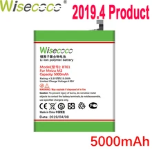 WISECOCO 5000 мАч BT61 батарея для Мэй ЗУ M3 Note L681 L681H мобильный телефон новейшее производство высокое качество батарея+ номер отслеживания