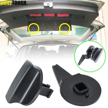 

Set For VW Tiguan 5N MK1 Touran 2003 - 2015 Tailgate Warning Triangle Compartment Cover Bracket Turn Knob Mounting Lock Clip