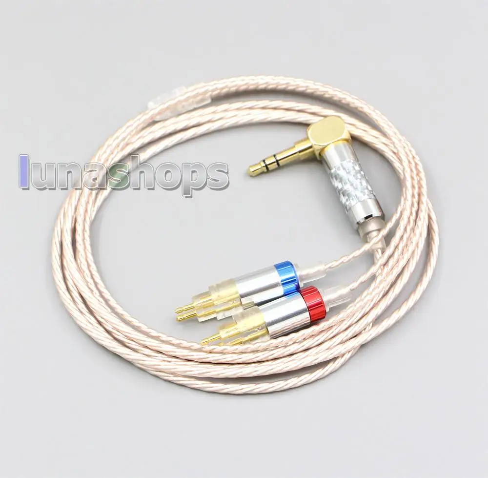 LN006375 Hi-Res посеребренный XLR 3,5 мм 2,5 мм 4,4 мм кабель для наушников для Sennheiser HD580 HD600 HD650 HDxxx HD660S