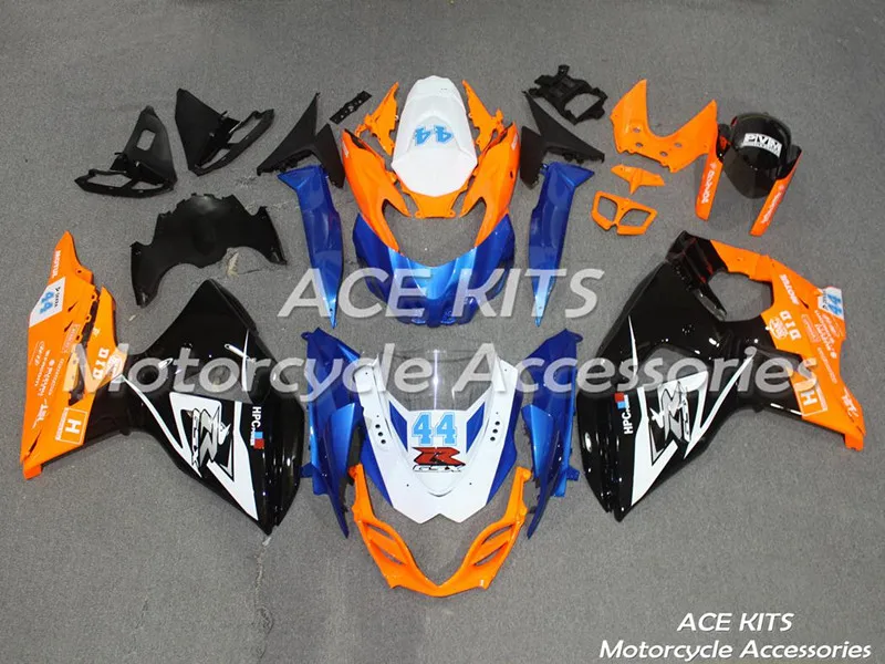 ACE наборы Новые для Suzuki GSXR1000 K9 2009 2010 GSXR1000 K9 09 10 всевозможные цвета № FF0
