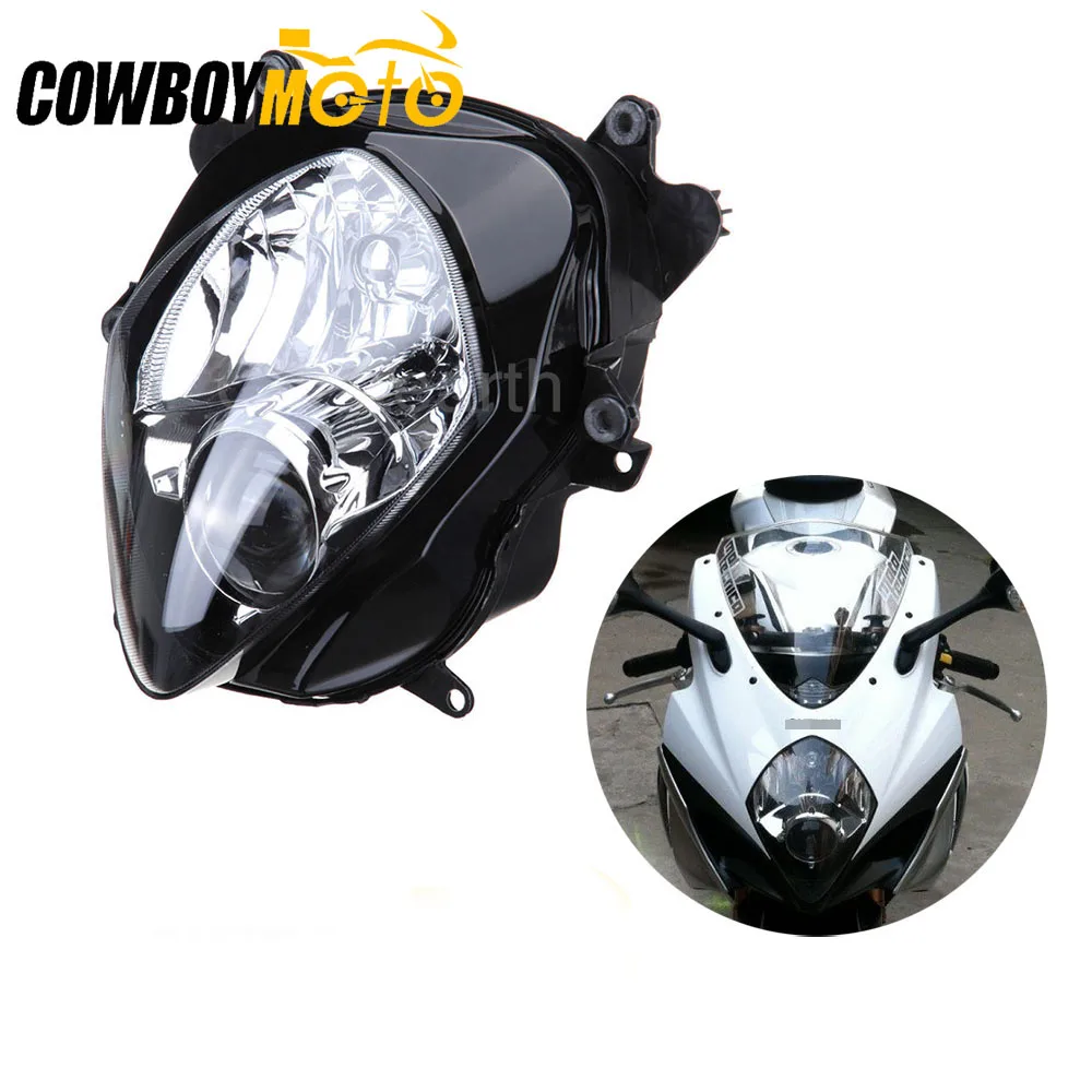 午前12時前のご注文は当日発送 Motorcycle Front Headlight Headlamp Assembly Compatible for  Suzuki GSXR1000 2007 2008 07 08 GSXR 1000 gsx-r1000 Front Headlight Housing  Cle 並行輸入品