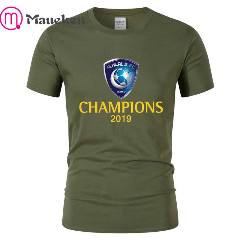 Al Hilal Al-Hilal champions, забавная Мужская футболка, модная, хлопок, хип-хоп футболка, топы, футболки, брендовая одежда