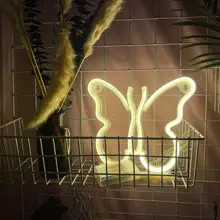 Moon Neon Sign Lights for Bedroom Wall Decor USB or Battery LED Neon Night Light Wall Decoration Room Decor for Girls Kids Gift