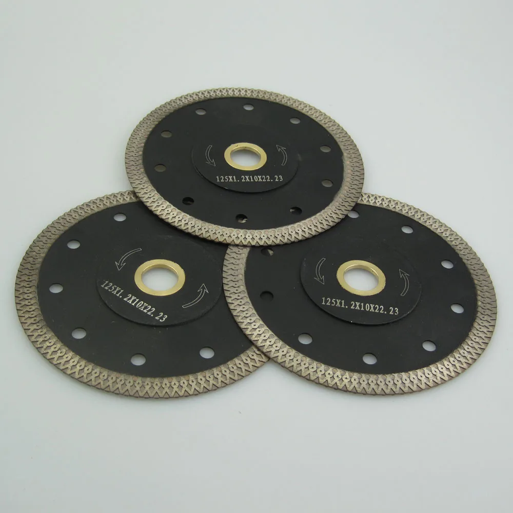 Best Quality Free Shipping 3Pcs/set 5 inch 125mm Porcelain tile Diamond