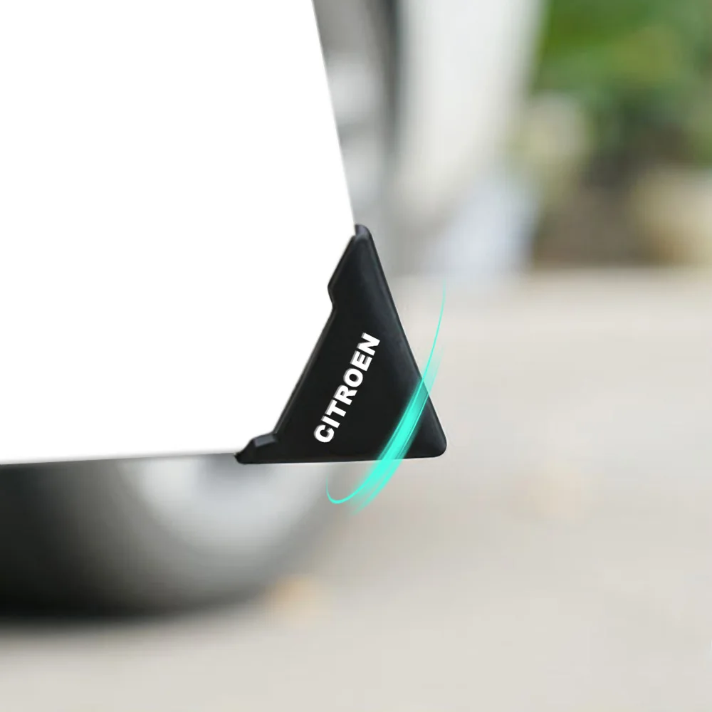 

2PCS Car Door Corner Cover Bumper Protector Anti-Scratch Sticker For Citroen C4 C1 C5 C3 C6 C5 C8 DS C-ELYSEE VTS C4l Xantia DS3