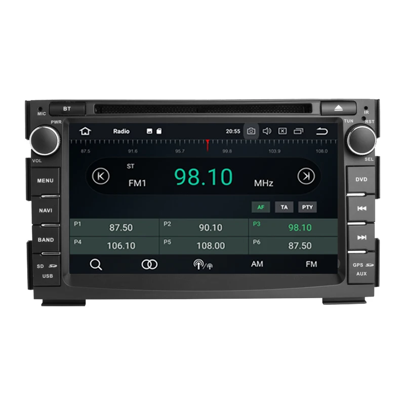 Discount IPS DSP 4G 64G 2 Din Android 9.0 car multimedia dvd player For KIA Ceed 2009 2010 2011 2012 auto radio GPS Navigation obd2 DVR 2